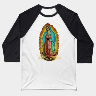 Our Lady of Guadalupe Virgin Mary 07 Baseball T-Shirt